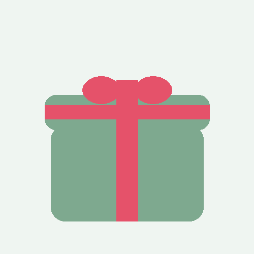 Personalized gift icon